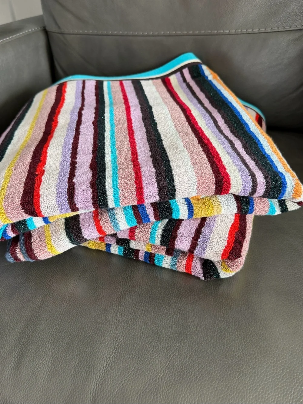 Missoni Chandler Metallic Stripe Towel (1 towel)